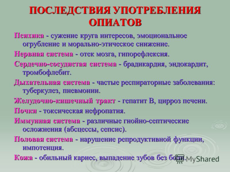 Ближайшие последствия. Симптомы употребления опиатов. Последствия употребления. Опиаты последствия употребления. Последствия длительного употребления опиатов.