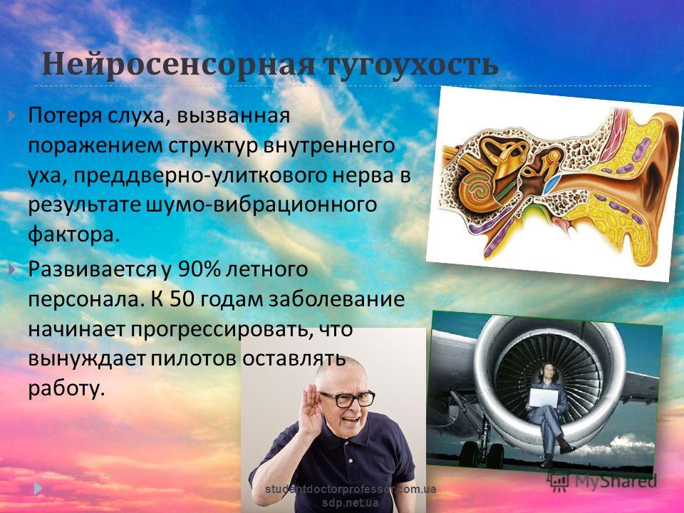 Нейросенсорная тугоухость