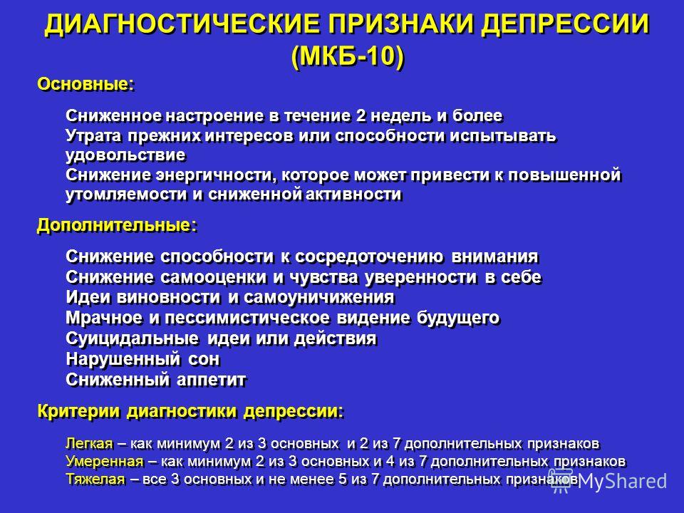 Тяжелый диагноз. Симптомы клинической депрессии мкб 10. Мкб-10 Международная классификация болезней эндогенная депрессия. Критерии клинической депрессии. Депрессия средней тяжести симптомы.