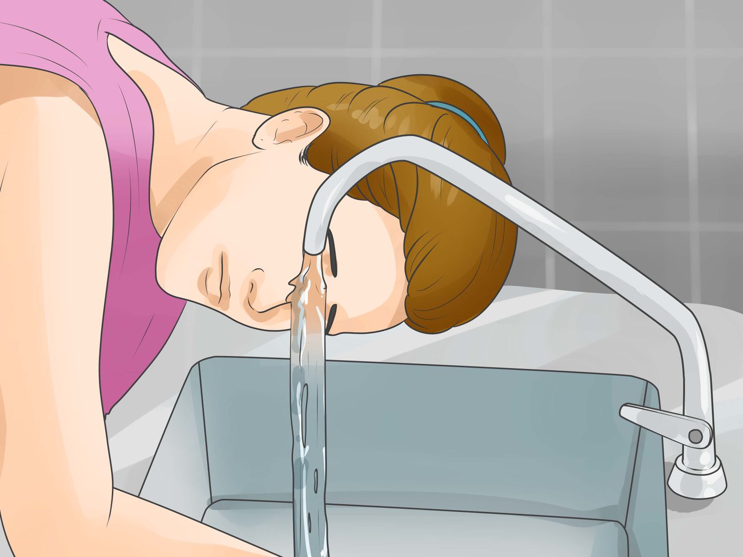 При промывании носа вода не вытекла