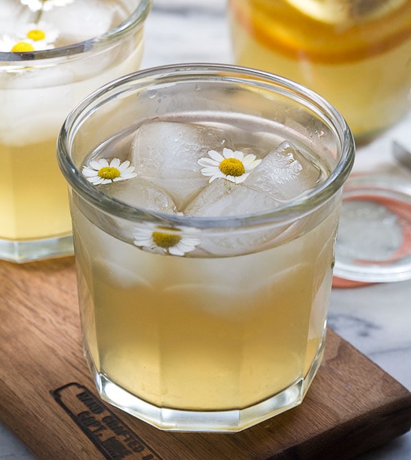 Chamomile Honey Whiskey Cocktail